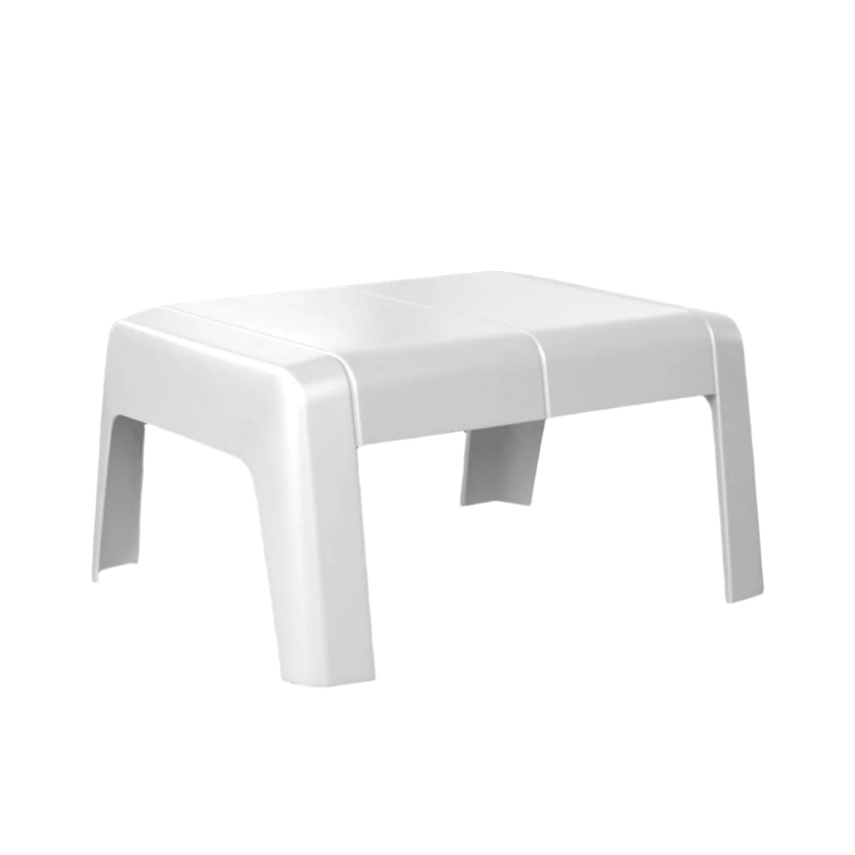 LOW HALIOS NATERIAL WHITE COFFEE TABLE - best price from Maltashopper.com BR500015327