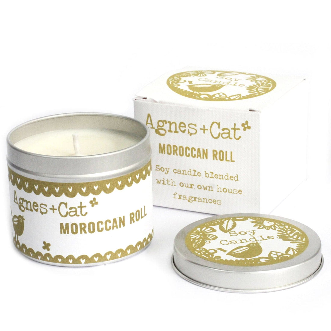 Tin Candle - Moroccan Roll - best price from Maltashopper.com ACTC-02