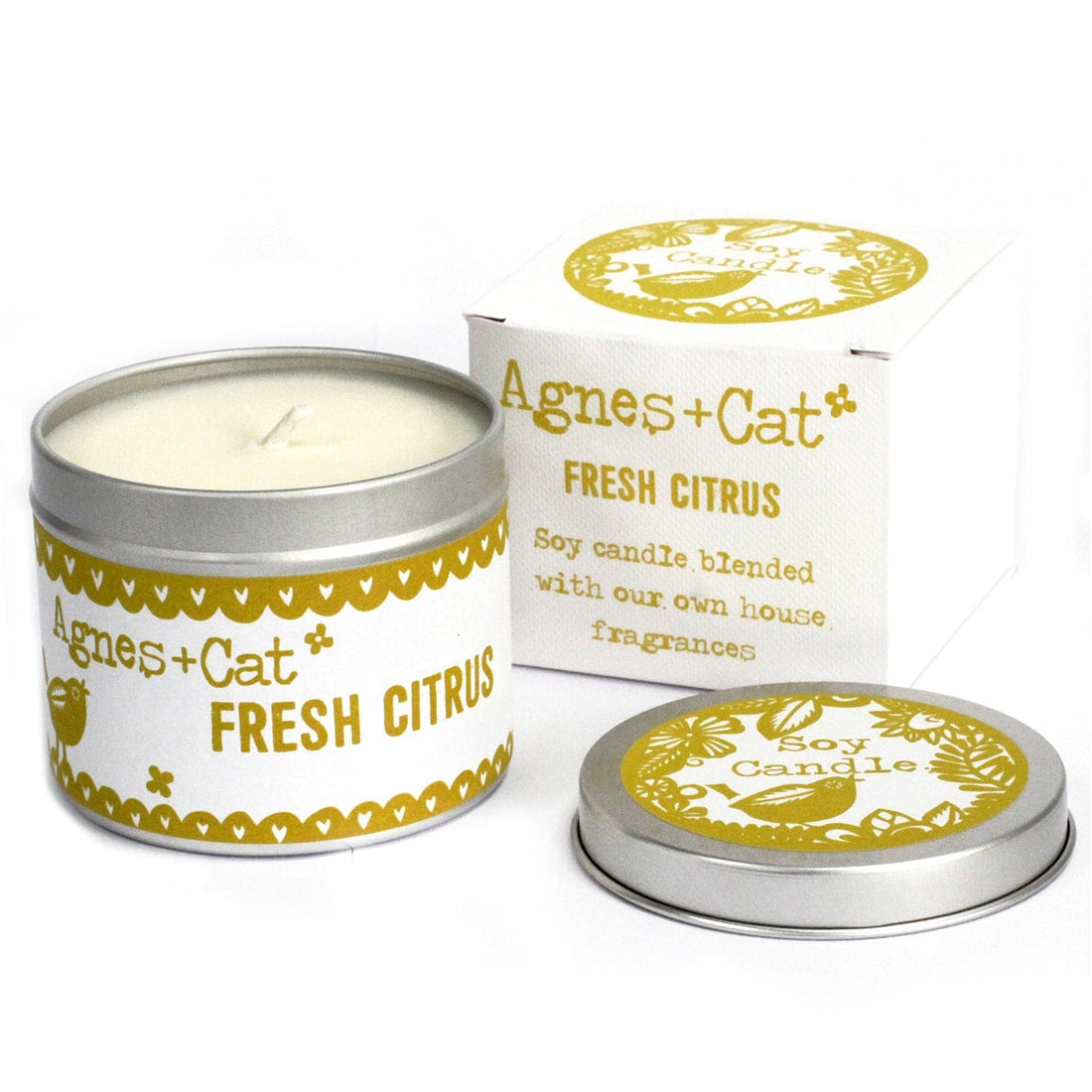 Tin Candle - Citrus - best price from Maltashopper.com ACTC-26