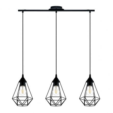 Bricocenter BYRON METAL CHANDELIER BLACK 3XE27=60W