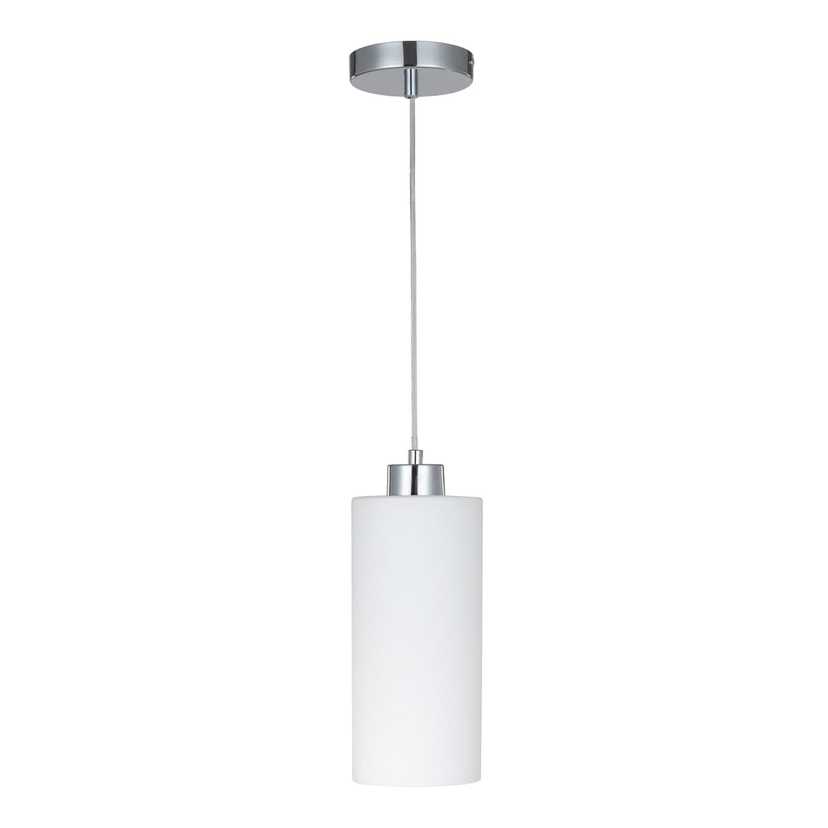 Bricocenter MENA CHANDELIER WHITE GLASS D12 E27=60W