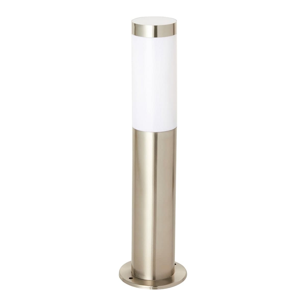 Bricocenter BERGEN STAINLESS STEEL LAMPPOST 45X11.8X11.8CM E27=25W IP44