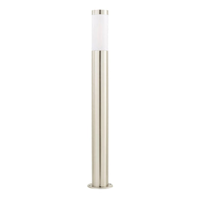 Bricocenter BERGEN STAINLESS STEEL LAMPPOST H80 CM E27=25W IP44