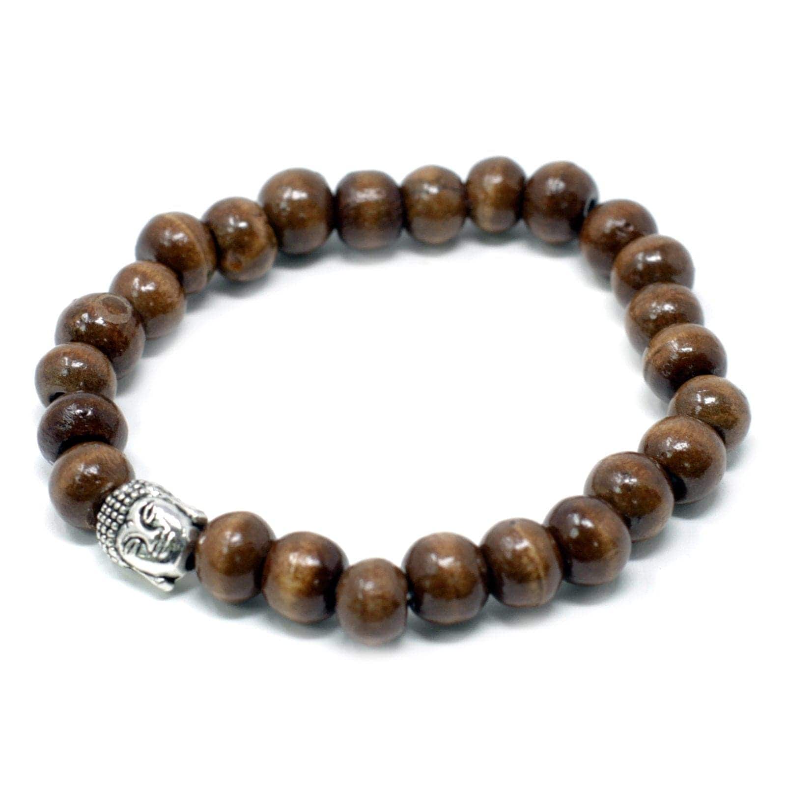 Bliss Brown Beads & Buddah Bangle