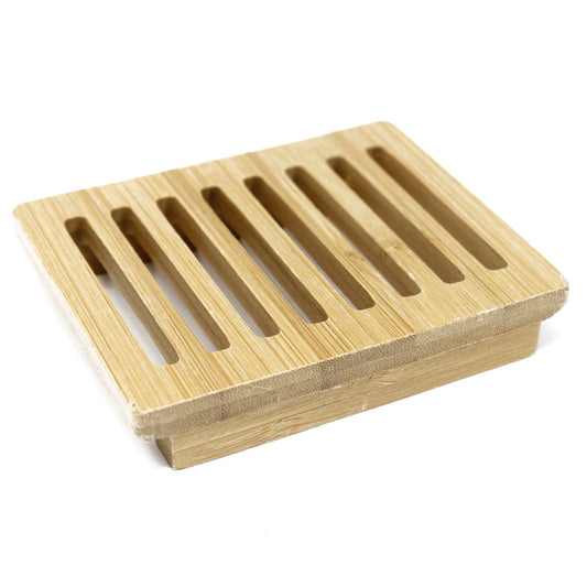 Bliss Hemu Wood Soap Dish - Box