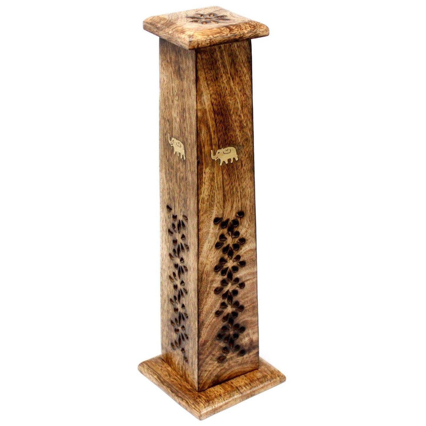 Bliss Tapered Incense Tower - Mango Wood