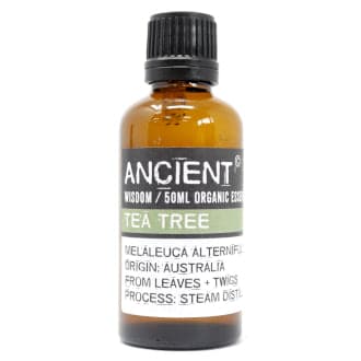 Tea Tree Organic Essential Oil 50ml - best price from Maltashopper.com PREORG-02