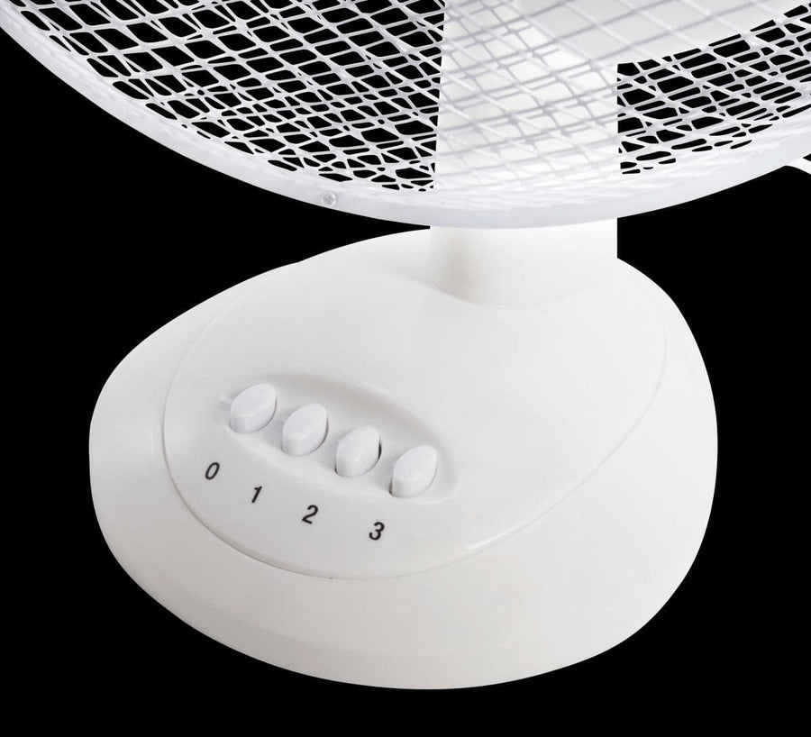 TABLE FAN DIA 30CM 40W WHITE EQUATION - Premium Floor Fans from Bricocenter - Just €32.99! Shop now at Maltashopper.com