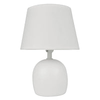 POKI TABLE LAMP CERAMIC GREY H24.5 E14=40W - best price from Maltashopper.com BR420003827