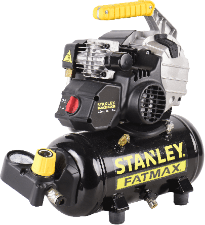 STANLEY FAT MAX PORTABLE COMPRESSOR 2HP OIL LUBRICATED 8BAR, 222 L/MIN - best price from Maltashopper.com BR400001780