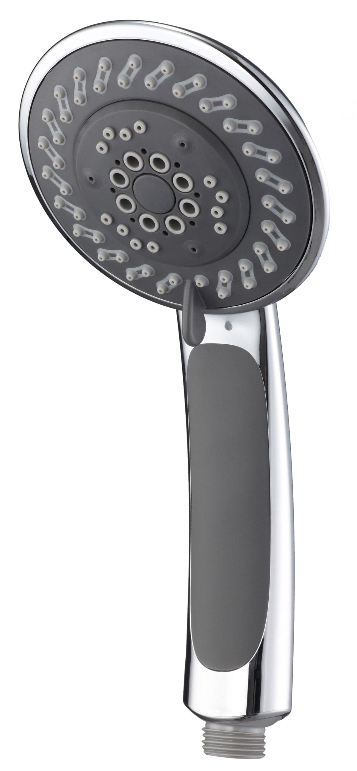 HAND SHOWER 5 JETS CHROME DIA 10CM EASY CLEAN - best price from Maltashopper.com BR430110473