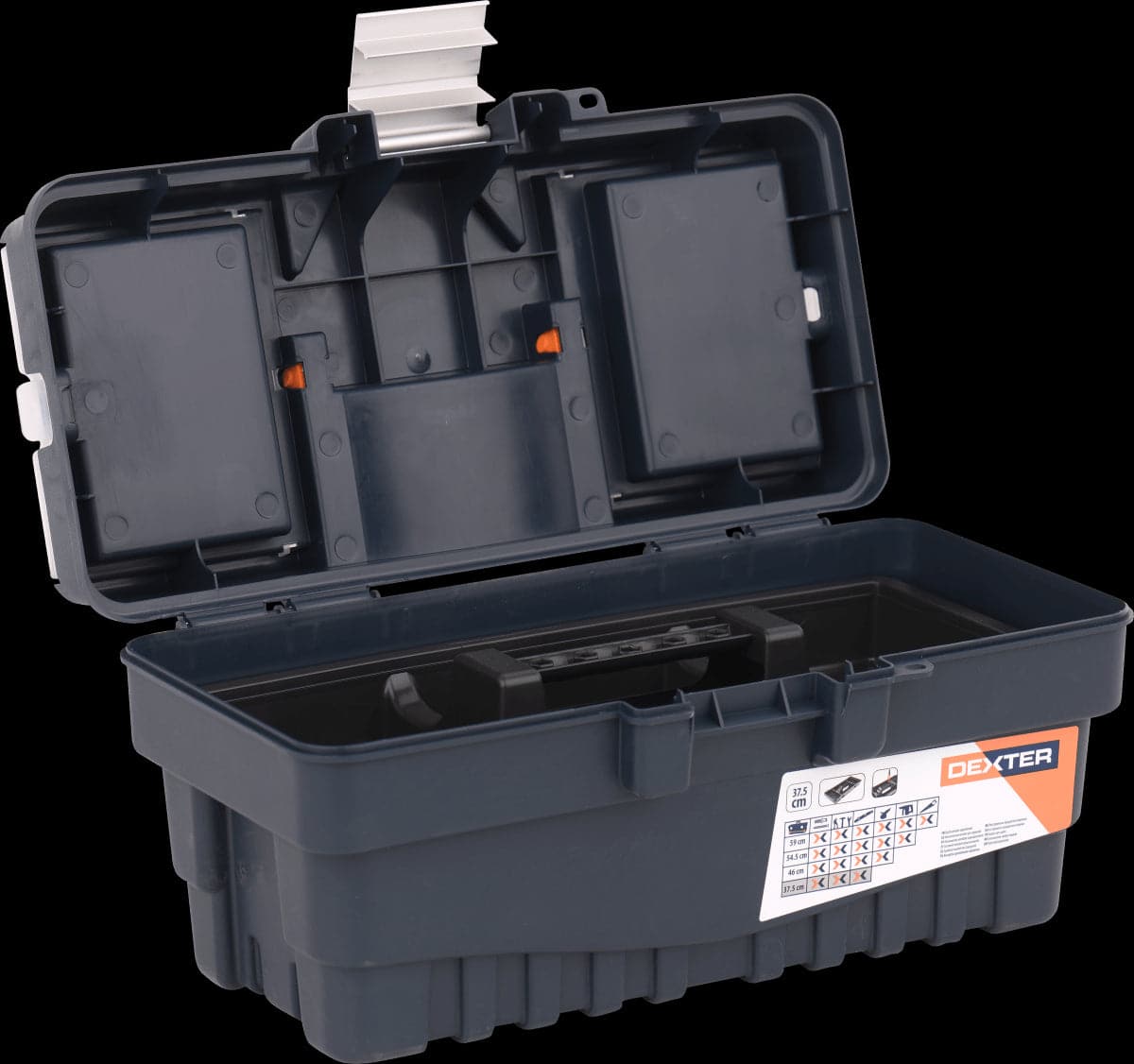 DEXTER TOOL CASE 20X19X37CM 16 INCH PLASTIC - Premium Tool Storage from Bricocenter - Just €15.99! Shop now at Maltashopper.com