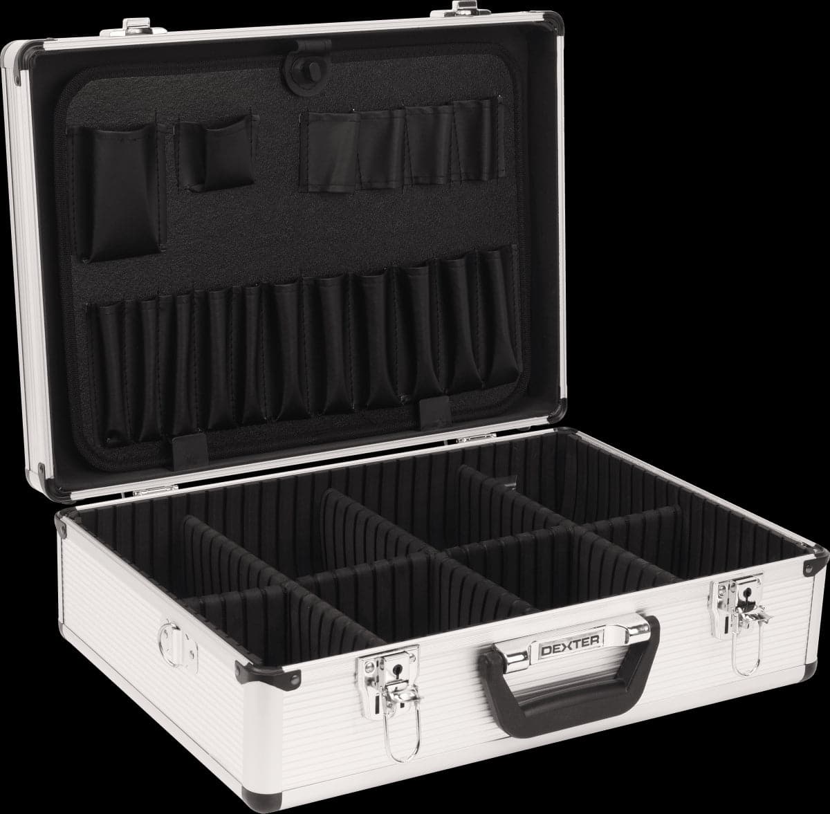 Bricocenter DEXTER ALUMINIUM BRIEFCASE 45X33X15 CM