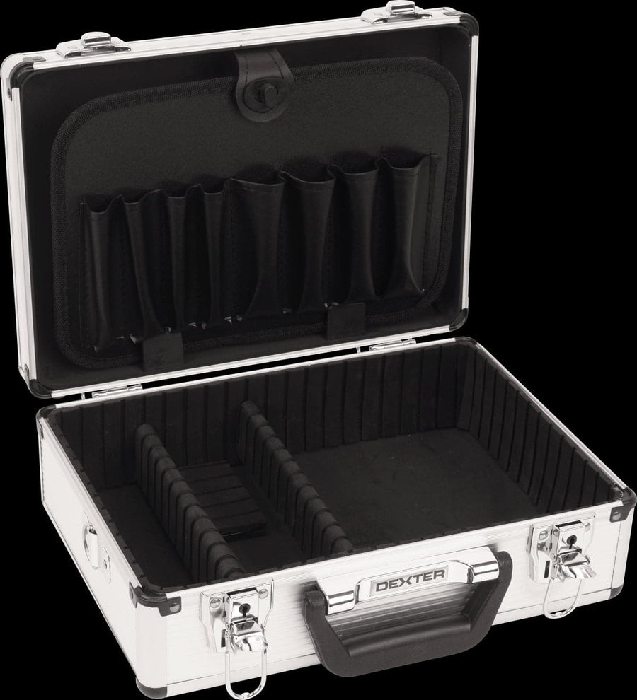 DEXTER ALUMINIUM BRIEFCASE 32X23X12 CM - best price from Maltashopper.com BR400500194