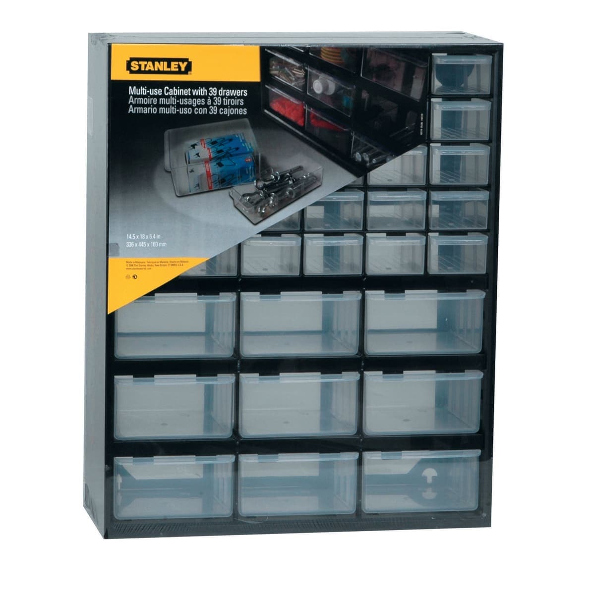 Bricocenter CHEST OF DRAWERS 39 ELEMENTS 36.5X15.3X44CM