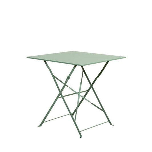 IMPERIAL Eucalyptus green bistro table H 71 x W 70 x L 70 cm - best price from Maltashopper.com CS652666