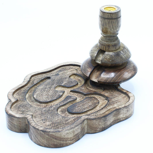 Bliss Med Mango Wood Backflow Burner - Ohm
