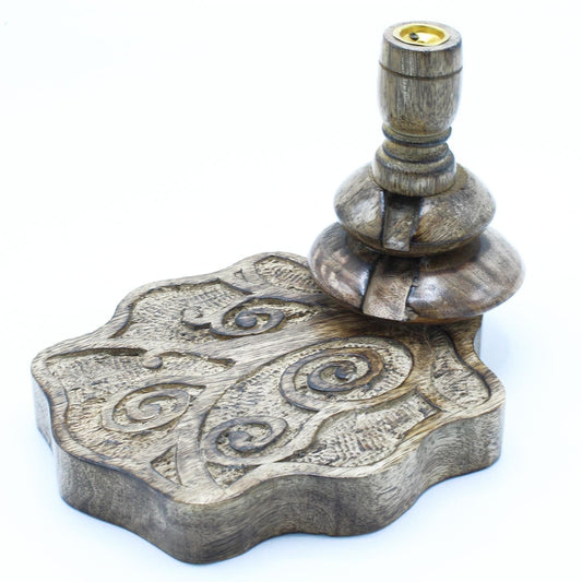 MeMango Wood Backflow Burner - Tree of Life - best price from Maltashopper.com WBF-07
