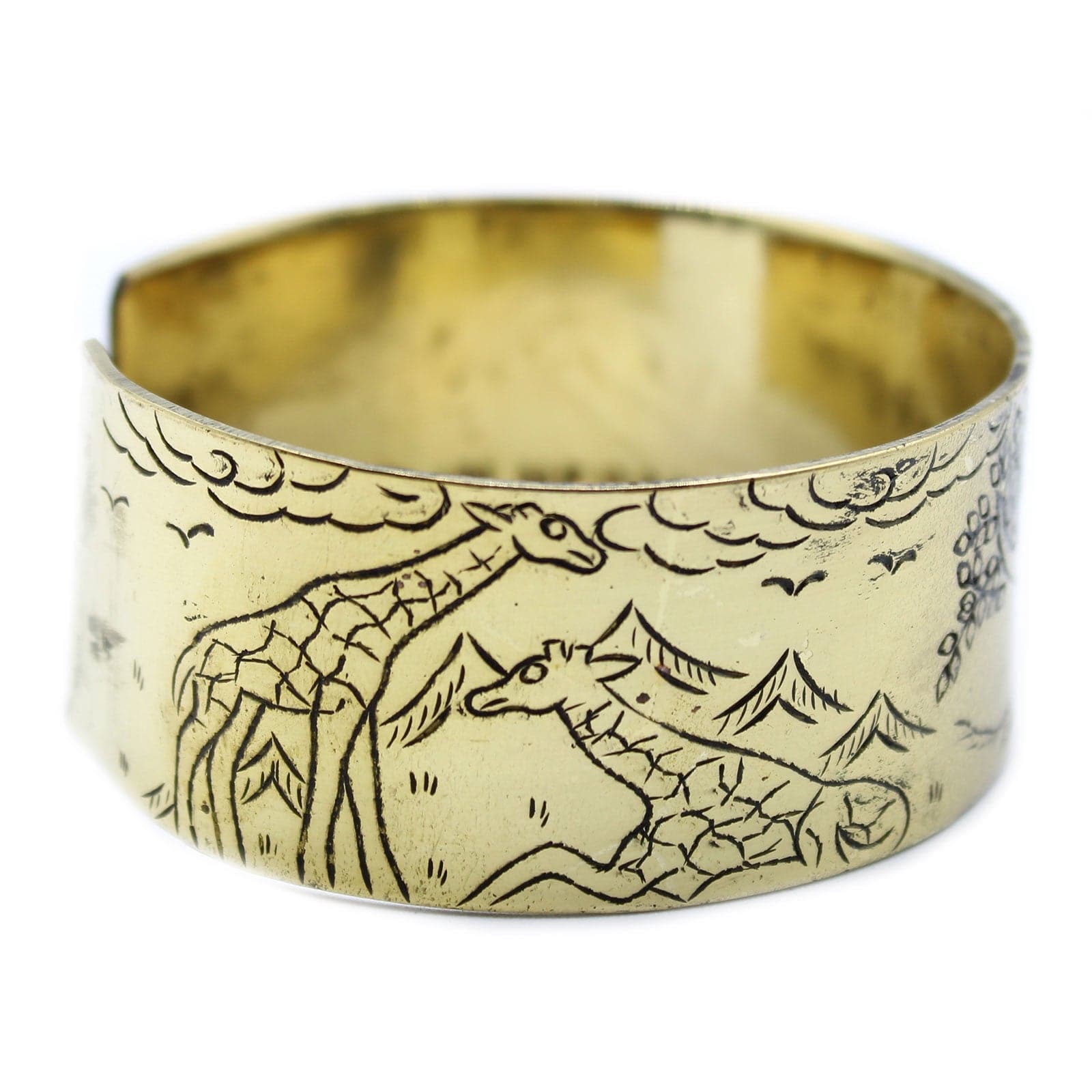 Brass Tibetan Mantra Bracelet - Tree of Life - best price from Maltashopper.com TMB-01