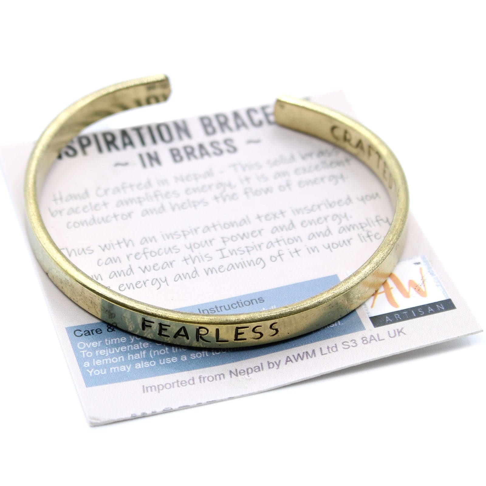 Inspiration Bracelet - Brass Selection - best price from Maltashopper.com INSB-01