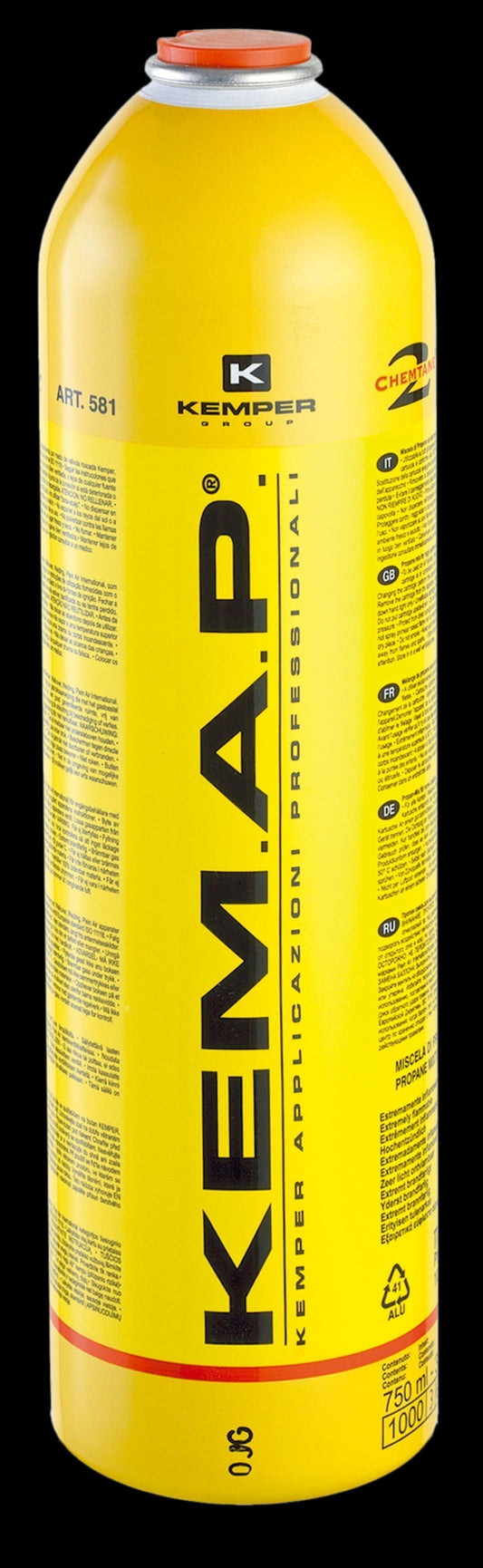 FULL ML.600 DISPOSABLE KEMAP CYLINDER - best price from Maltashopper.com BR400003113