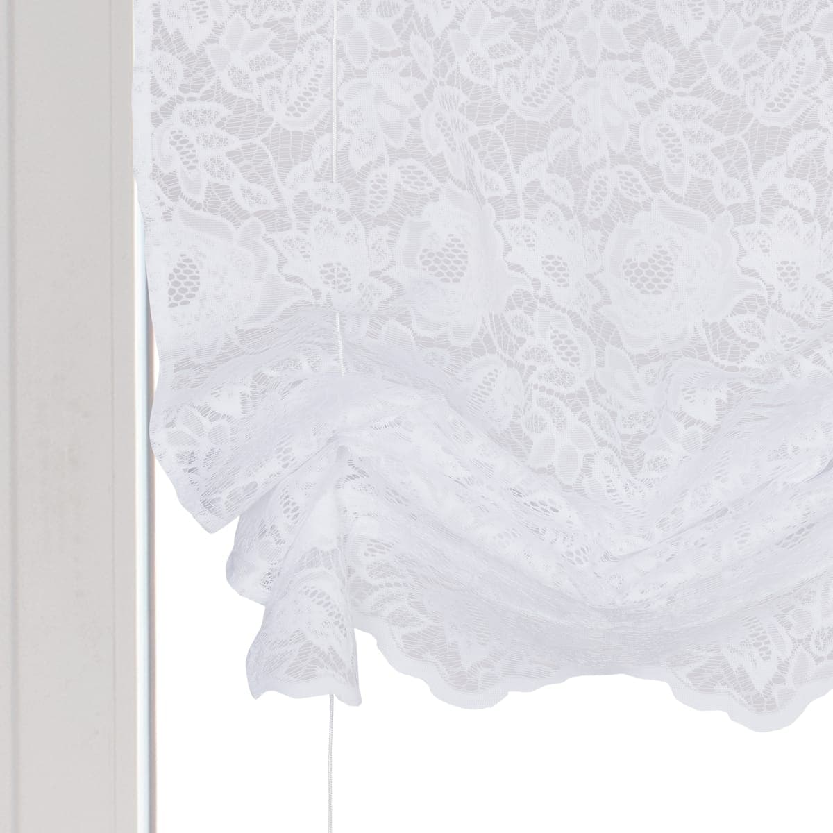 CURTAIN CLEOPATRA WHITE 60X230 CM - best price from Maltashopper.com BR480006936