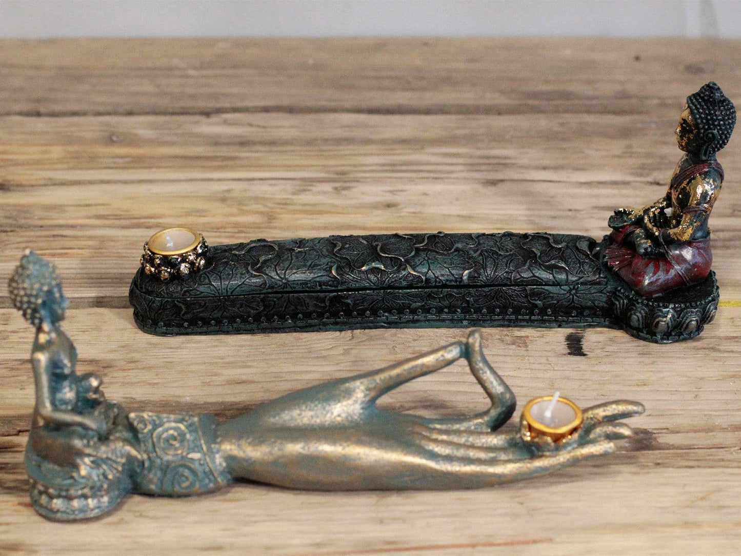 Bliss Antique Buddha - Hand Incense Burner