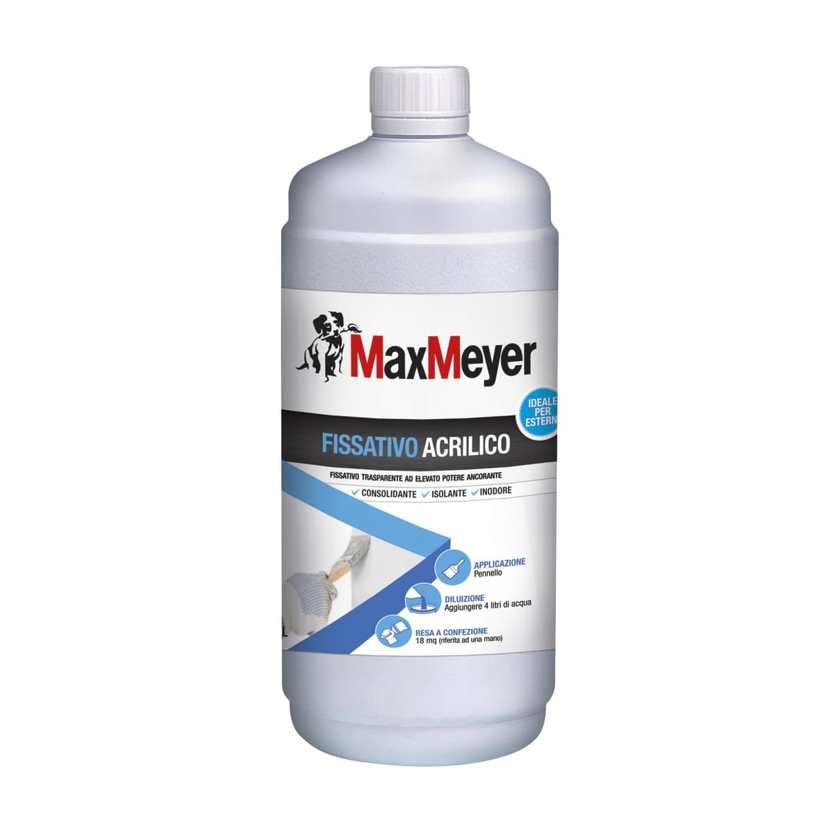 Bricocenter ACRYLIC FIXATIVE FOR INTERIOR/EXTERIOR USE 1LT
