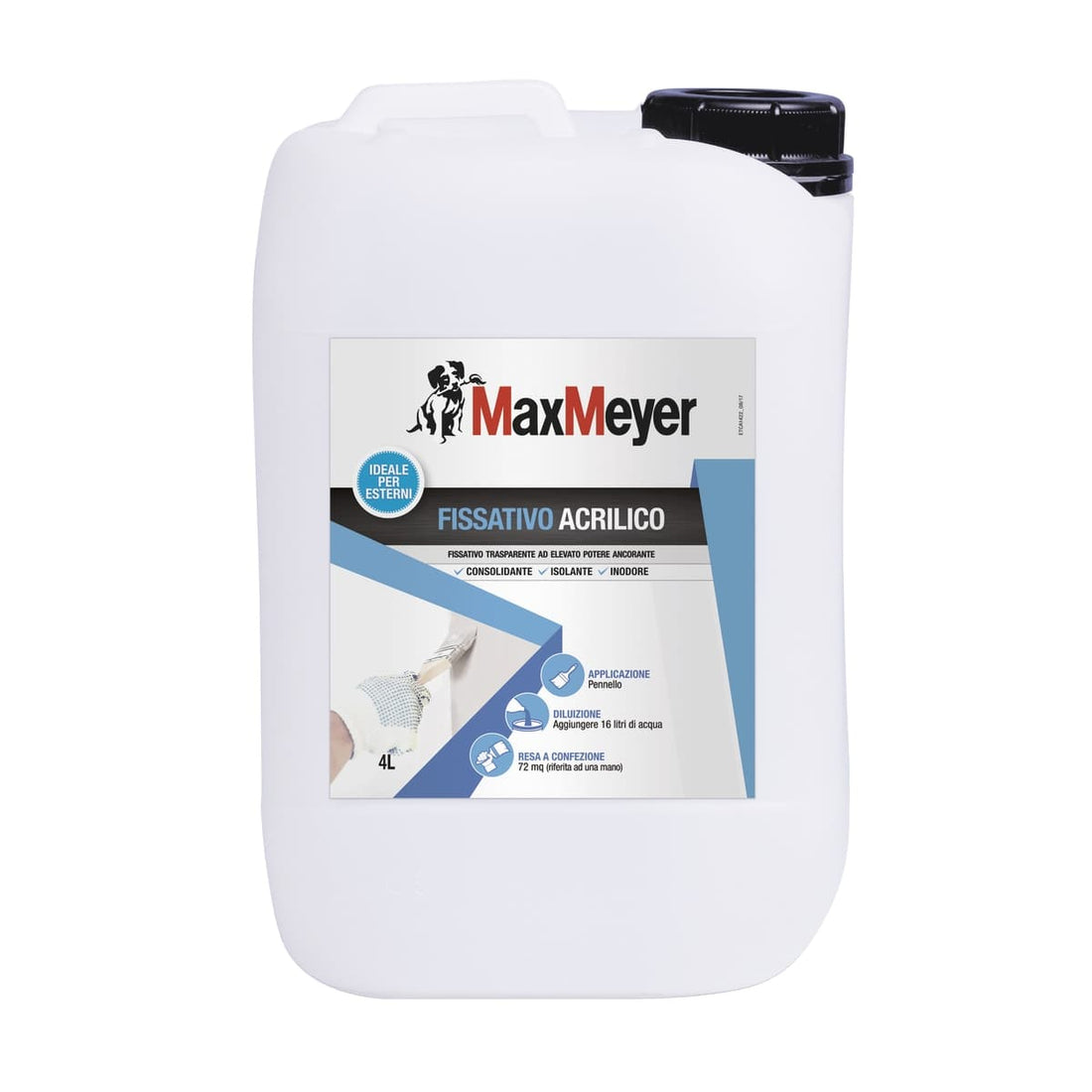 ACRYLIC FIXATIVE FOR INTERIOR/EXTERIOR USE MAX MEYER 4LT - best price from Maltashopper.com BR470005191
