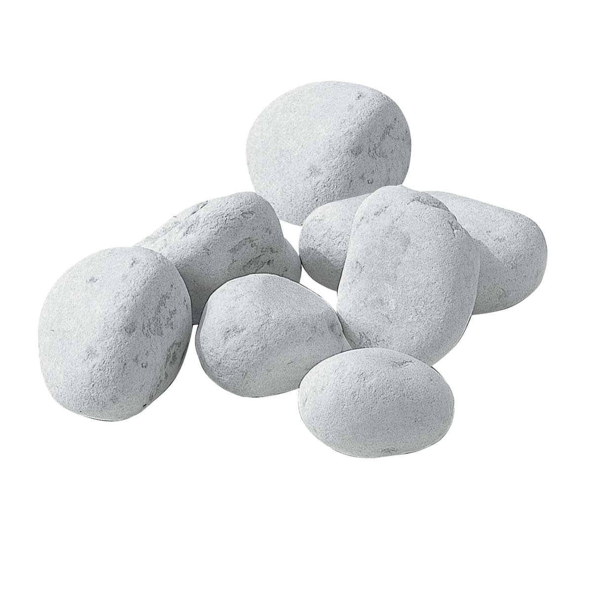 CARRARA WHITE PEBBLE 40/60 MM BAG OF 20 KG - best price from Maltashopper.com BR500008830