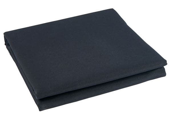 UNILINE Black tablecloth W 138 x L 200 cm - best price from Maltashopper.com CS615804