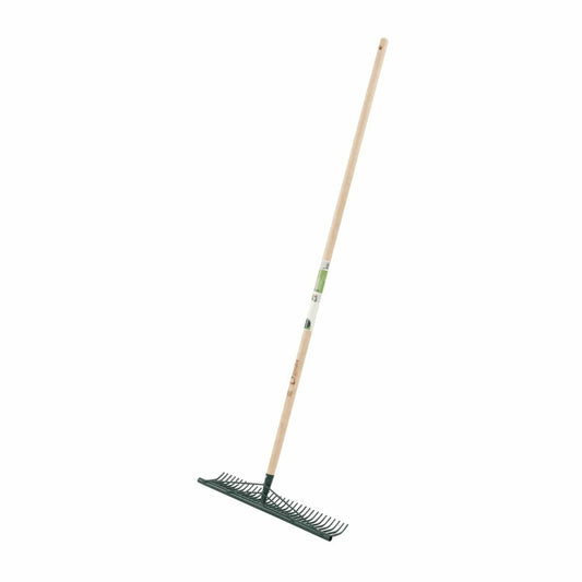 GEOLIA RAKE 32 TEETH METAL HANDLE BEECH PEFC 150 CM - best price from Maltashopper.com BR500007639