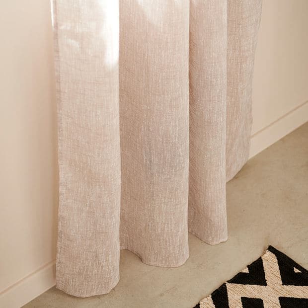 PAZIA Beige curtain W 140 x L 250 cm - best price from Maltashopper.com CS634879