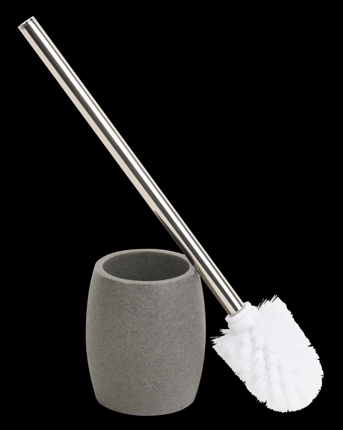 Bricocenter SAND SENSEA STANDING TOILET BRUSH HOLDER GREY RESIN