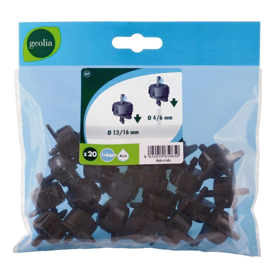 Bricocenter GEO AUTOCOMP.DRIP 4LT/H 20PCS