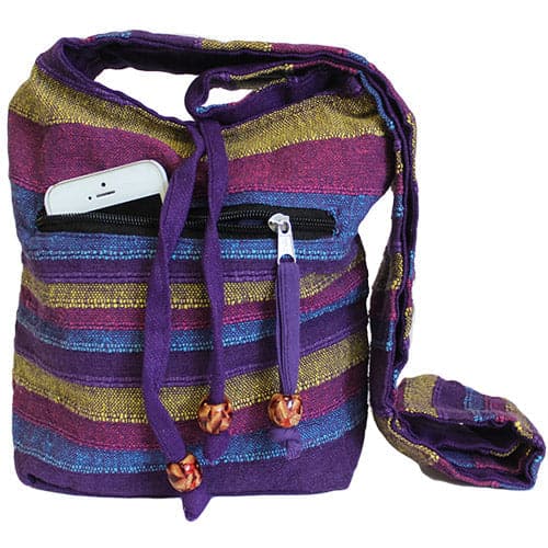 Nepal Sling Bag - Wild Flowers - best price from Maltashopper.com NSBAG-03