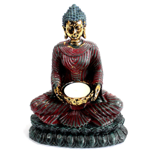 Antique Buddha - Devotee Candle Holder - best price from Maltashopper.com ABC-06