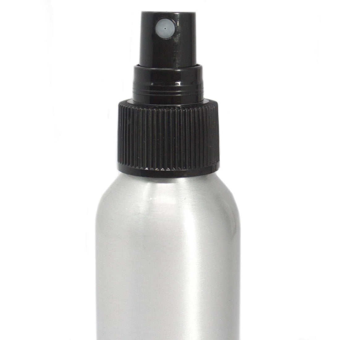 100ml Aluminium Bottle with Black Spray Top - best price from Maltashopper.com ABOT-04