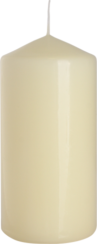 Pillar Candle 60x120mm - Ivory - best price from Maltashopper.com PC-11