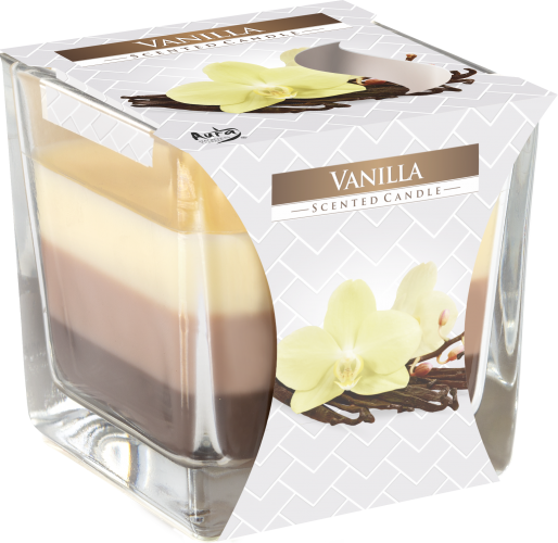Rainbow Jar Candle - Vanilla - best price from Maltashopper.com RJC-05