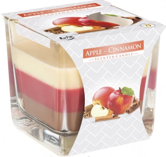 Rainbow Jar Candle - Apple and Cinnamon - best price from Maltashopper.com RJC-09