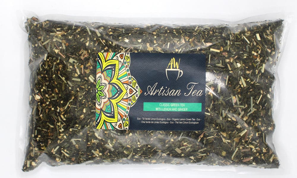 BIO Classic Green Tea with Lemon and Ginger 1Kg - Premium  from Bliss - Just €55.95! Shop now at Maltashopper.com