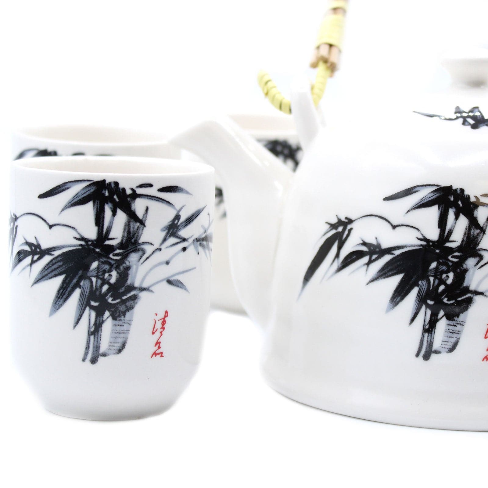 Herbal Teapot Set - White Stone Oriental - best price from Maltashopper.com TEAP-07