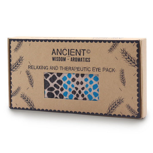 Bliss Lavender Natural Cotton and Juco Eye Pillow in Gift Box - Blue Viper