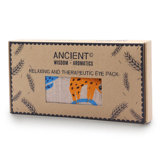 Bliss Lavender Natural Cotton and Juco Eye Pillow in Gift Box - Lazy Sloth
