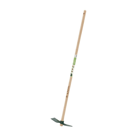 GEOLIA SQUARE AND HEART FORGED STEEL HOE WITH PEFC HANDLE CM 120 - best price from Maltashopper.com BR500007702