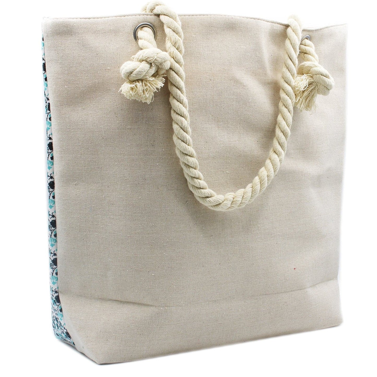 Rope Handle Mandela Bag - Deep Blue - best price from Maltashopper.com MAND-01