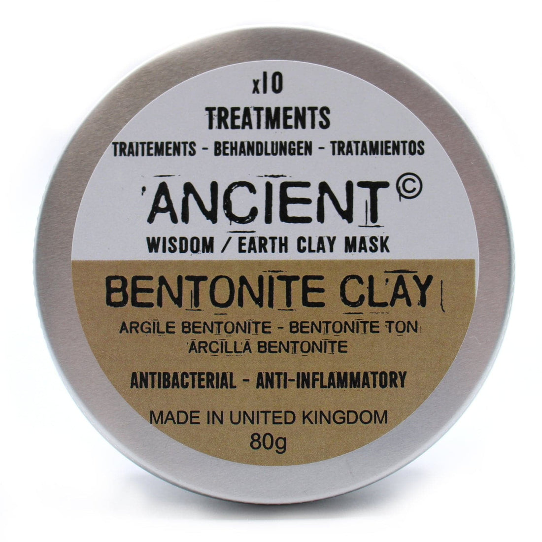 Bentonite Clay 50g - best price from Maltashopper.com CLAY-05