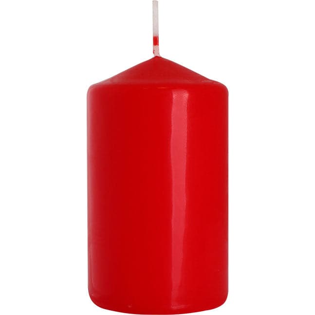 Pillar Candle 60x100mm - Red - best price from Maltashopper.com PC-10