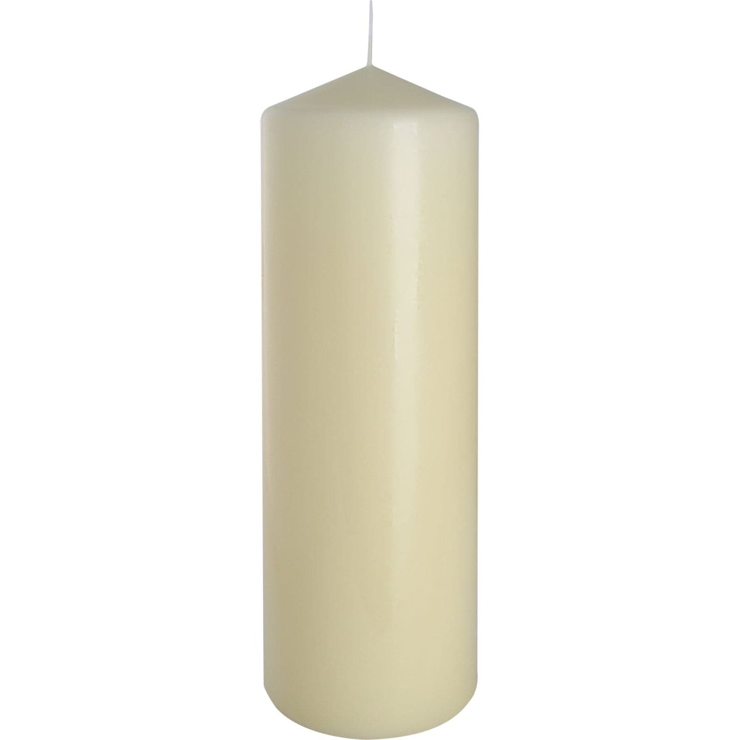 Pillar Candle 80x250mm - Ivory - best price from Maltashopper.com PC-17